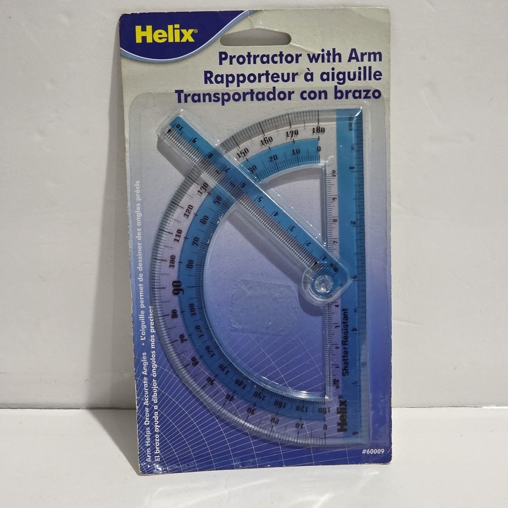 Swing Arm Protractor for Precision Angles - 180 Degree Rotation Tool